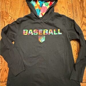 Colorful Kids Baseball Hoodie